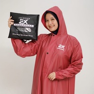 JAS HUJAN WANITA model GAMIS Bahan PVC Tebal Kuat Lentur