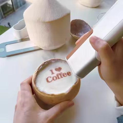 EVEBOT Handheld 3d Food Print Pen DIY Cake Printer Edible Food Printing Machine For Bread Coffee Lat