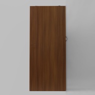 LEOWOOD ประตูไม้เคลือบลามิเนต ขนาด 80 x 200 ซม. รุ่น S5 |BAN|