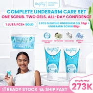 [glowing Package] Brighty Glowing Underarm 2 Pcs + Brighty Underarm Scrub 1 Pcs