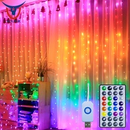 Star Curtain Light String