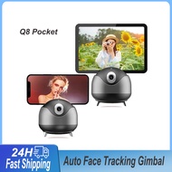 Q8 Auto Face Tracking Shooting Gimbal Stabilizer AI Smart 360° Rotation Selfie Stick Tripod For Vide