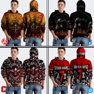 Avenged Sevenfold Band A7X Hoodie Pullover Fullprint Polyester Jersey Material | A7X-21095111