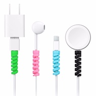 Spiral Silicone Data Cable Protective Cover Suitable For Any Data Cable Data Cable Protective Sleeve