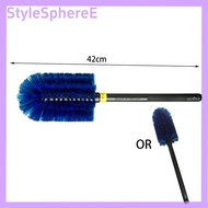 SHZTGM 1 3PCS Car Care Soft Bristle Car Wheel Rim Tire Cleaning Brush Cleaner Non Scratch Car Detail