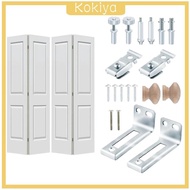 [Kokiya] Bifold Door Hardware Set Brackets pivots and Guide Wheel Door Repair Set