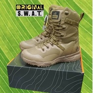 swat Brown Tactical boot operasi kasut hiking Tactical boot