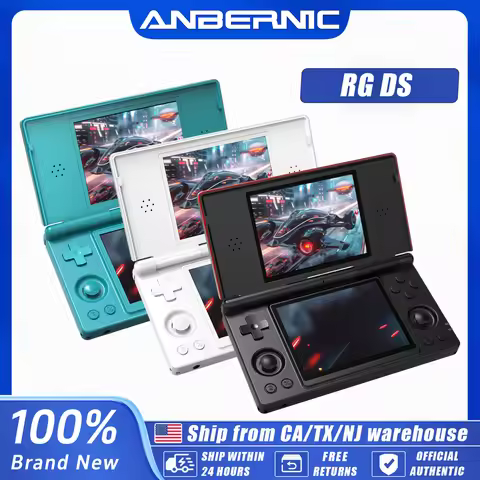 Anbernic RG DS Dual 4.0” IPS Screen Video Game Console Android 14 Support Dual Application On Split 