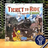 [ของแท้][สินค้าขายดี] Ticket to Ride Europe เกมต่อรถไฟ ยุโรป ภาษาไทย/15th Anniversary/Deluxe Train เ