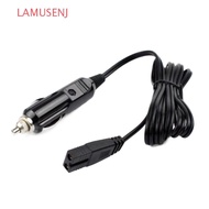 LAMUSENJ Mini Fridge Lead Plug Wire, 2m Replacement Wire Car Refrigerator Lead Cable, Power Cord 2 P