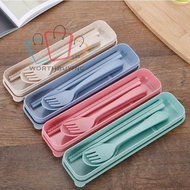 Plastic Chopsticks Spoon Fork Set Made From Rice Straw And Home Appliances se99 99