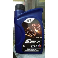 (JREADY STOK MALAYSIA) Elf 4T MOTO 4 ROADSTAR 10W-40 SEMI SYNTHETIC