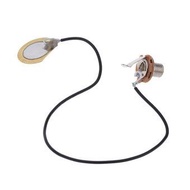 Acoustic Guitar Transducer Pre-Wired Amplifier Piezo Jack Pickup Accessory