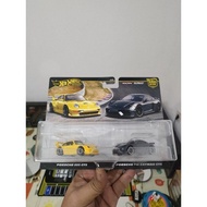 Hotwheels Twopack Porsche 993 GT2 & Porsche 718 Cayman GT4