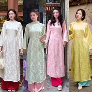Dong Nhat silk ao dai set - innovative ao dai - traditional ao dai