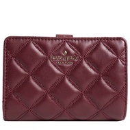 Kate Spade Natalia Medium Compact Bifold Wallet in Blackberry Preserve wlru6344