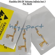 TOMBOL Infinix Hot 7 Pro X625 Flexible Button In Power On Off Volume Infinix Hot 7 Pro X625