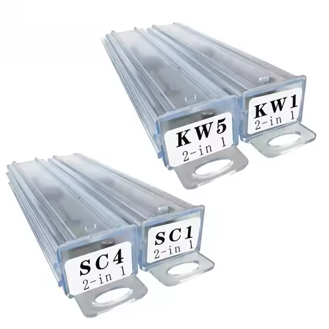 1/2PCS LISHI KW1 KW5 SC1 SC4 2IN1 Pick Tool Home Decoder Stainless with Dividing Rule DIY Key Locksm