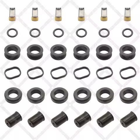 Fuel Injector Service Repair Kit Filters Orings Seals Grommets for 23250-50010 FOR TOYOTA LEXUS SUPR