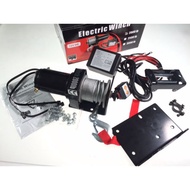 Winch Elektrik 12v 3000 pound lbs Kereta 4x4