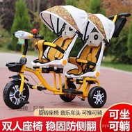 ‍🚢Twin Baby Walking Gadget Baby Stroller Baby Stroller Lying Two-Child Lightweight Two-Seat1-6Year-Old Hot