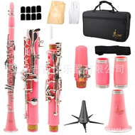 Clarinet Clarinet Clarinet Drop b-Tuned Bakelite Clarinet Pink Adult Children Beginner Performance T