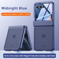 Matte PC Shockproof Phone Case For Motorola Razr 70 Plus 70Ultra Moto Razr 60 50 Ultra Razr 60 Plus