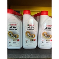 CASTROL 4T ENGINE OIL MALAYSIA 100% ORIGINAL CASTROL ACTIV ESSENTIAL 20W-40