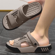 Men's sandals selipar lelaki Japan Imported Sandals Summer New Style Outer Wear Anti-slip Wear-resis