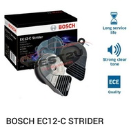 BOSCH Universal Car  Horn Set- Bosch Strider Fanfare Horn  12 Volt  106-118dB (A) 400/500 Hertz (Low &amp; High tone)