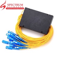 1:16 ABS Type Box UPC PLC SPLITTER SC INSERTION / SC UPC FIBER OPTIC PLC SPLITTER
