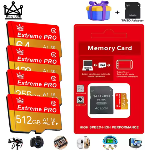 CCTV CAMERA 16g/32g/64g/128g Portable High Speed Micro TF Card High-speed Memory card 16g/32g/64g/12