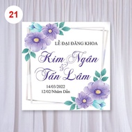 MS 21 - Family Table, Wedding Decoration Backdrop