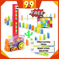 👨‍👩‍👧‍👦MEKIDS👨‍👩‍👧‍👦Domino Train Moving Toy Automatically Domino Block Play for Kid attractive cool 