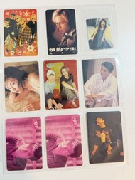 Backstreet boys Brad Pitt 深田恭子 Kinki Kids郭富城 張學友 劉小慧 何家勁YES! card 咭 明星 年曆卡