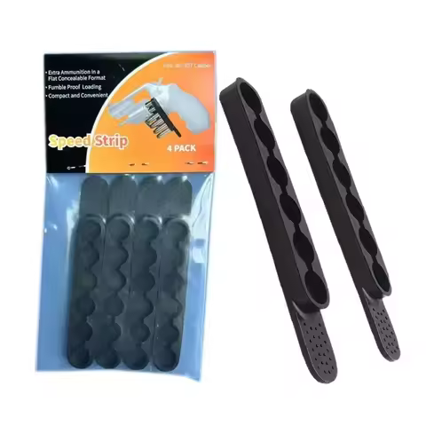 8/4pcs Suitable for .38 .357 Caliber Fast Load 6 Rounds Bullet Waist Bag Hunting Accessories Revolve