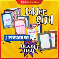 [Harga Borong] Folder Sijil Premium / Premium Certificate Holder / BUNDLE (50 PCS)