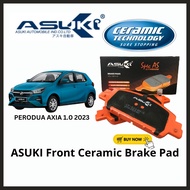 ASUKI Front Ceramic Brake Pad Perodua Axia 2023 Subaru Stella Spare Part - CF-0057