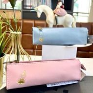Japanese Single Portable Zipper PU Pencil Case Stationery Pencil Case Mini Lipstick Eyebrow Pencil S
