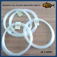 DUPONT USA NYLON MONOFILAMENT 40YARDS ( GREEN TAG )