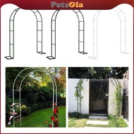 [PETSOLA] Wedding Arch Garden Arbor Garden Arches Strong Arbour Climbing Plants Support Garden Archw