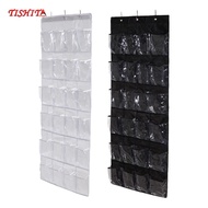 [Bilibili1] SiaBiced 24 Grid Shoe Holder Bag Organiser Over Door Hanging Shelf Rack Storage Bag