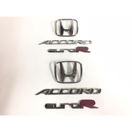 Honda Accord CL7 Euro R Rear Bonnet Emblem Logo Ori Japan