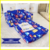 ❥ ✁ ﹊ Uratex Kiddie Sofa bed sit and sleep sofa bed for kids (0-5 yrs old)