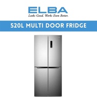 [CLEARANCE] ELBA 520L 4 Door Refrigerator / Fridge Peti Sejuk 4 Pintu [EMR-G5244D(SV)]