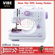 Sewing Machine FHSM 505A Pro Upgraded 12 Sewing Portable Mini Sewing Machine Mesin Jahit 505
