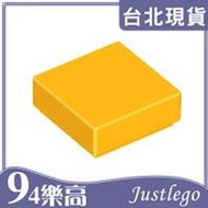 [94JustLEGO]F3070 樂高積木 Tile 1 x 1 with Groove 平板 亮橘色