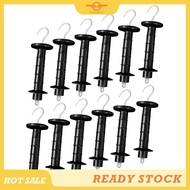 [CloudsMiles] 12 PCS Gate Handle for Electric Fence Handle Heavy Duty Electric Fence Gate Handle for