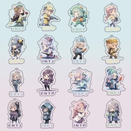 New MBTI16 personality acrylic keychain peripheral schoolbag car pendant accessories customized cart