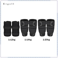Eigell Modular Ankle Weights, Leg Weight Straps, Adjustable Leg Weights for Gym, Cardio, Running, Ae
